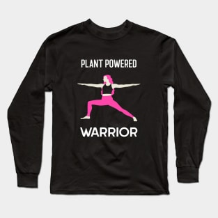 Plant Powered Warrior Long Sleeve T-Shirt